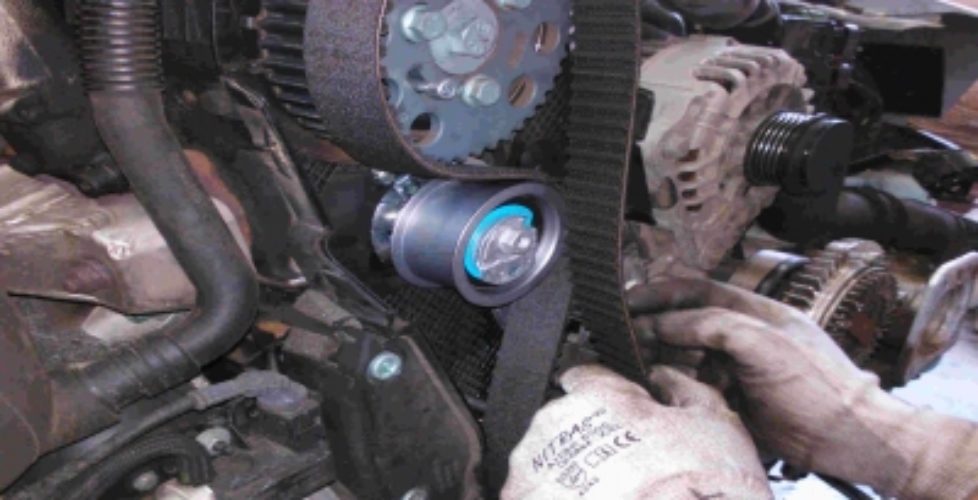 Timing Belt Replacement on an Engine